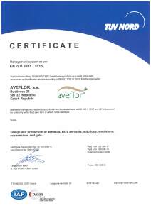 Certificate 9001 2015 EN
